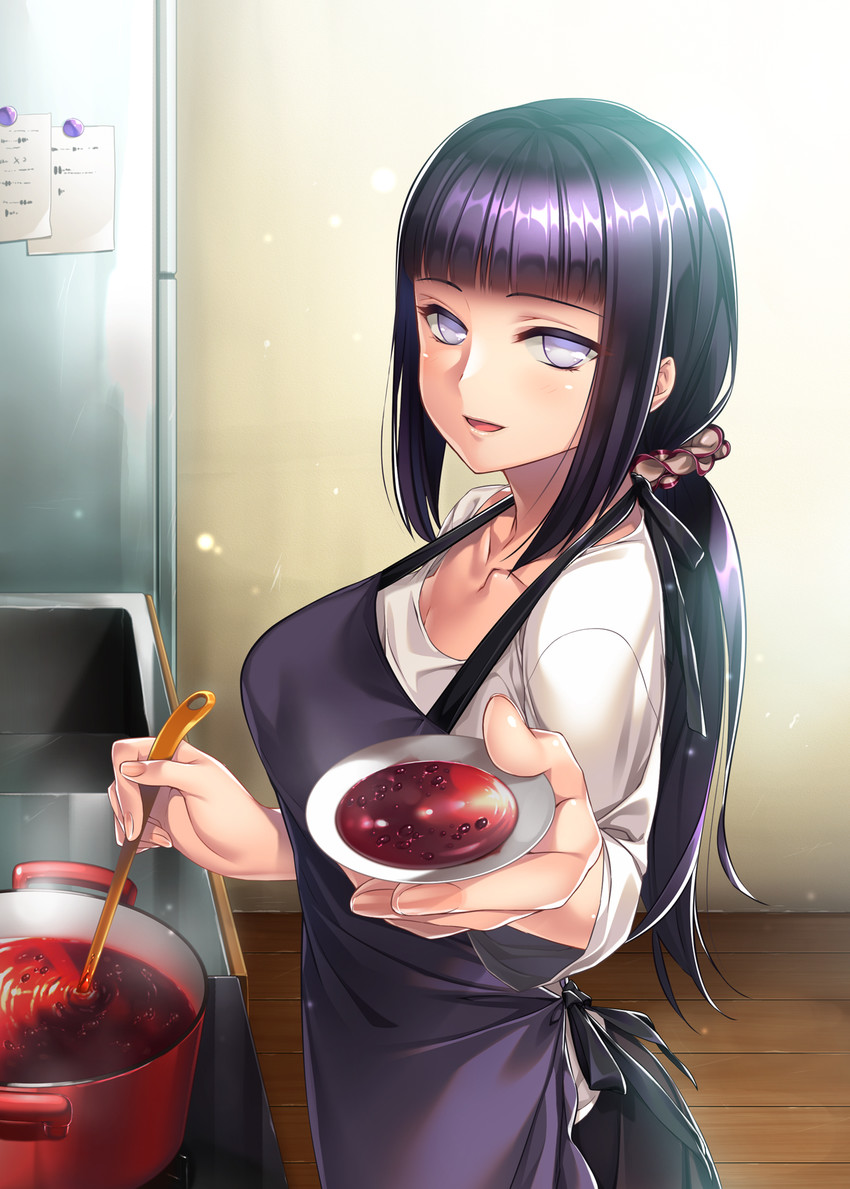 hyuuga hinata (naruto) drawn by rororororo
