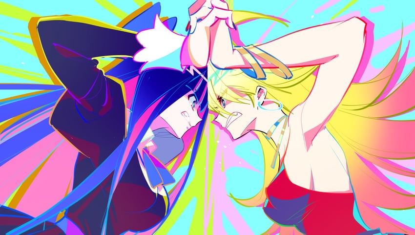 stocking and panty (panty & stocking with garterbelt) drawn by dechel