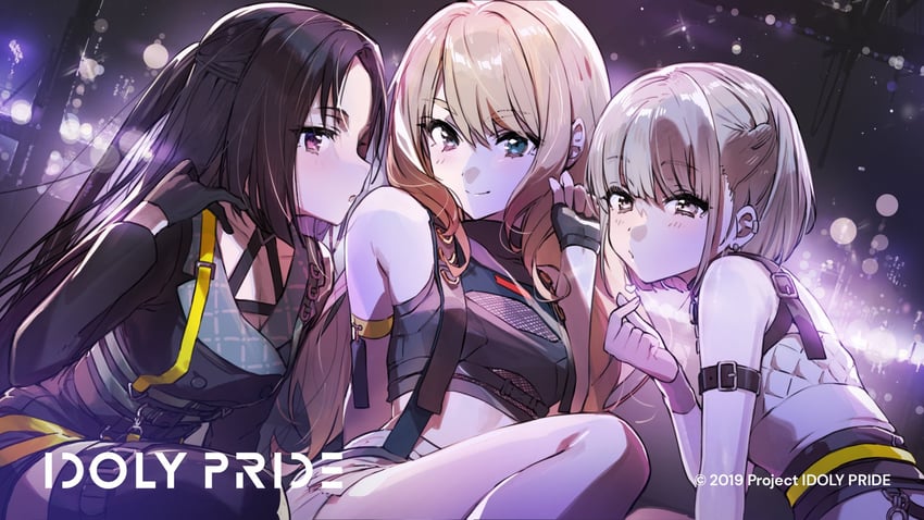 fran, kana, and miho (idoly pride) drawn by wata_(attaka_towel)