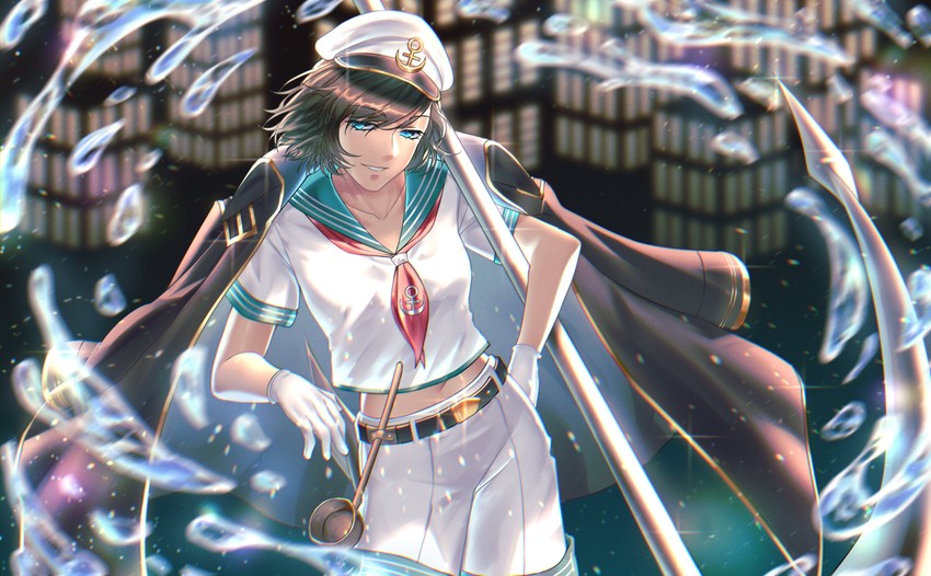 murasa minamitsu (touhou and 1 more) drawn by arumimangotroid