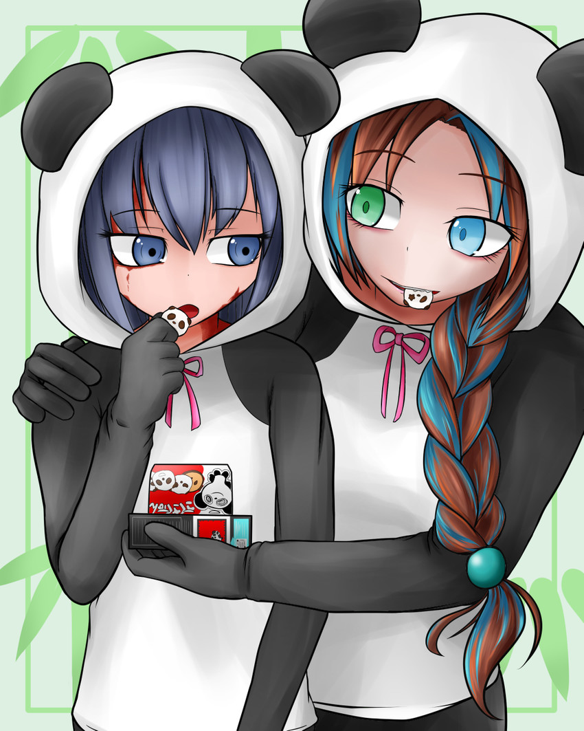 sylvie and nephy (dorei to no seikatsu ~teaching feeling~) drawn by me2o
