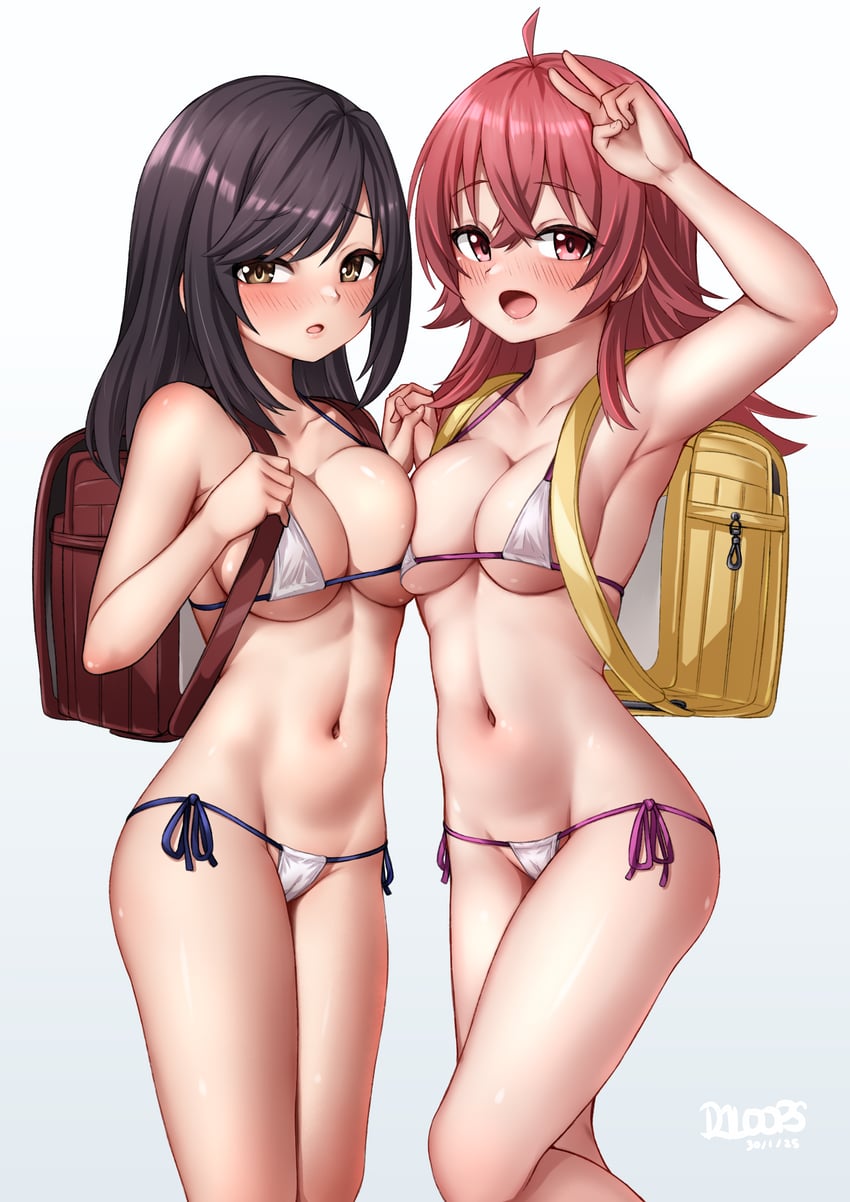 komiya kaho and ichijou hotaru (idolmaster and 2 more) drawn by djloops