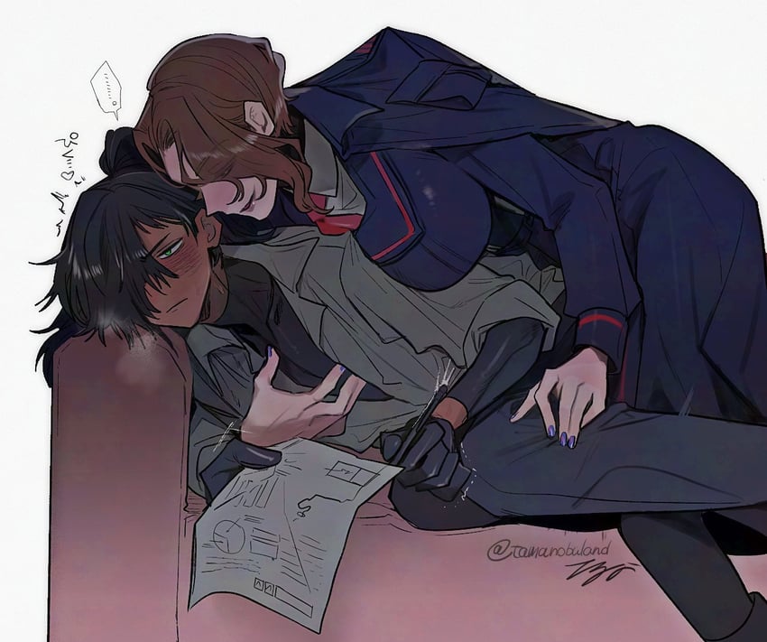 hermann and aseah (project moon and 1 more) drawn by tama_launcher
