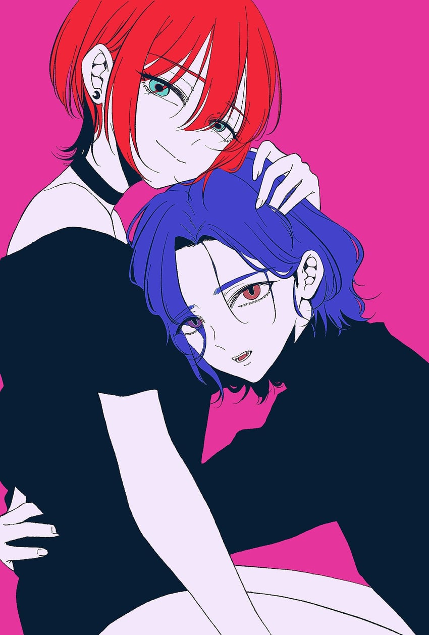 amate yuzuriha and shuji ito (gundam and 1 more) drawn by nitou426