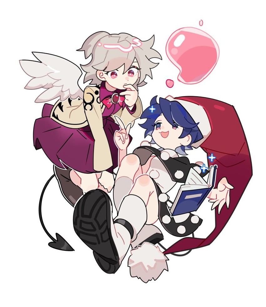 kishin sagume and doremy sweet (touhou) drawn by aibivy