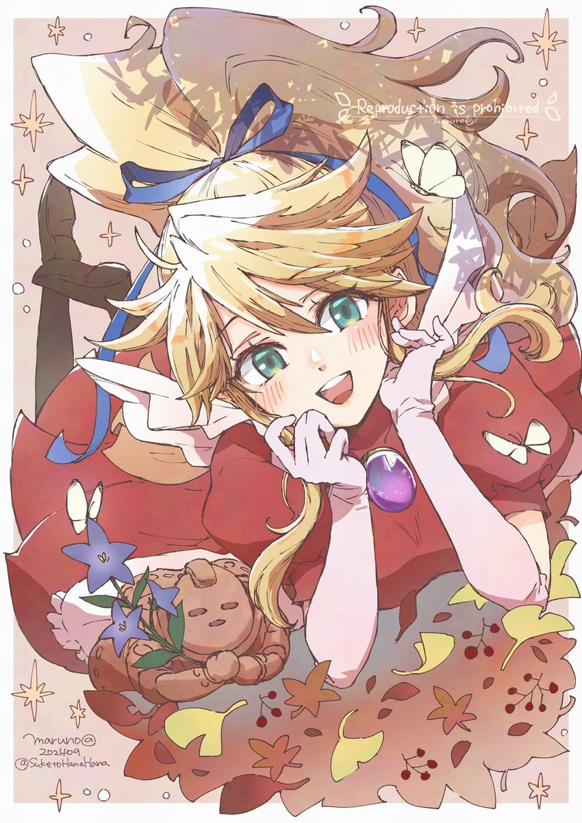 nina (breath of fire and 1 more) drawn by maruno