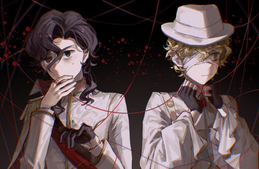 richard sterling and florian brand (identity v) drawn by dongfang_shuyechu
