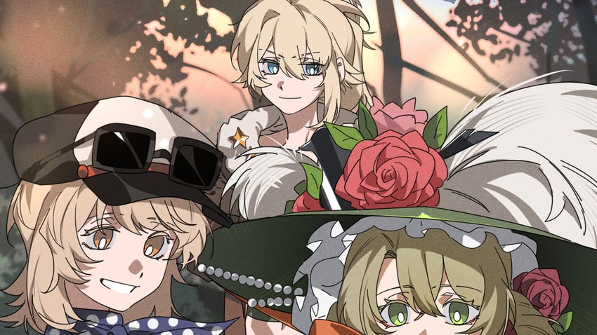 regulus, sotheby, and lilya (reverse:1999) drawn by molu_stranger