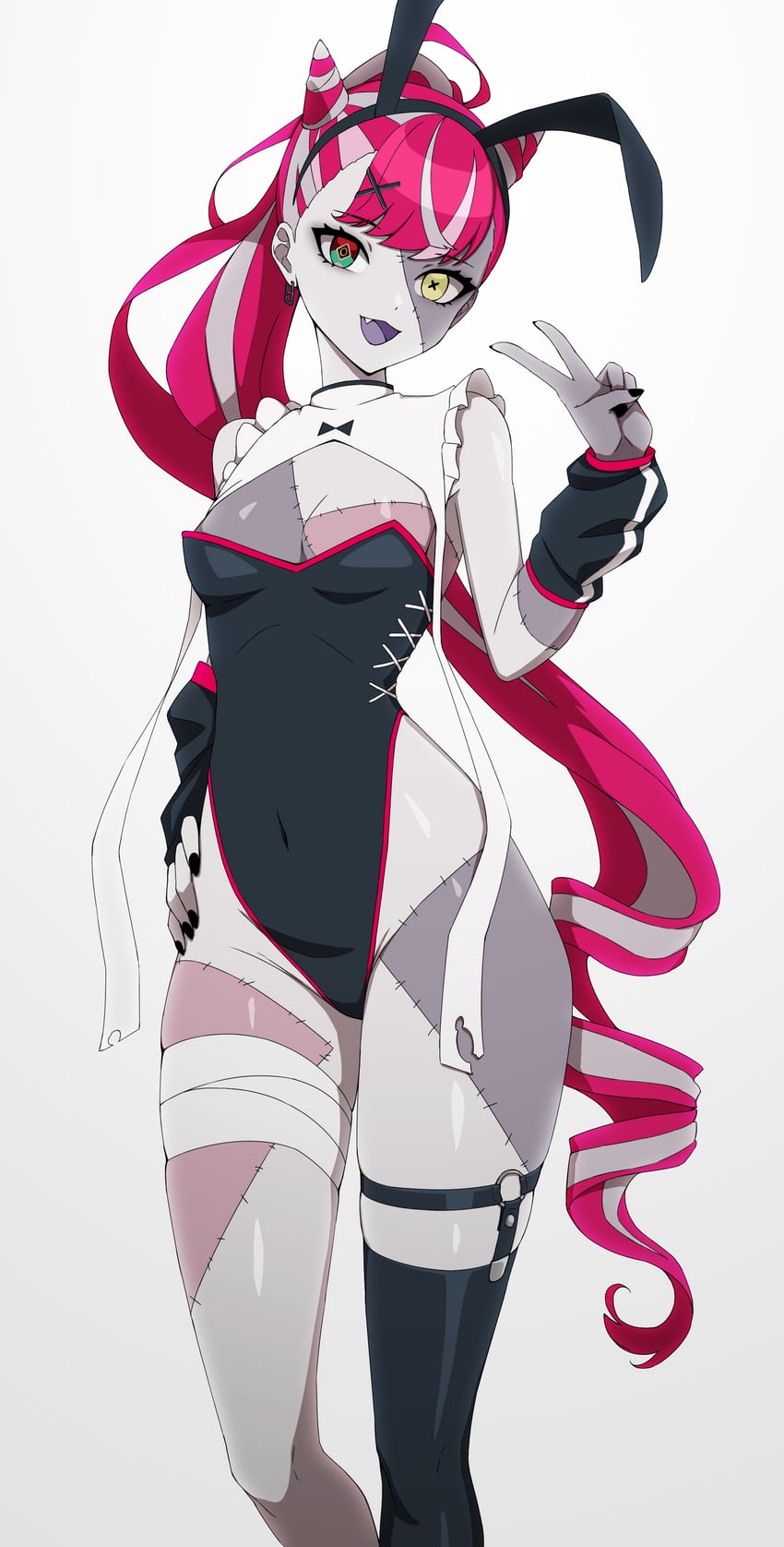 kureiji ollie (hololive and 1 more) drawn by daydarion