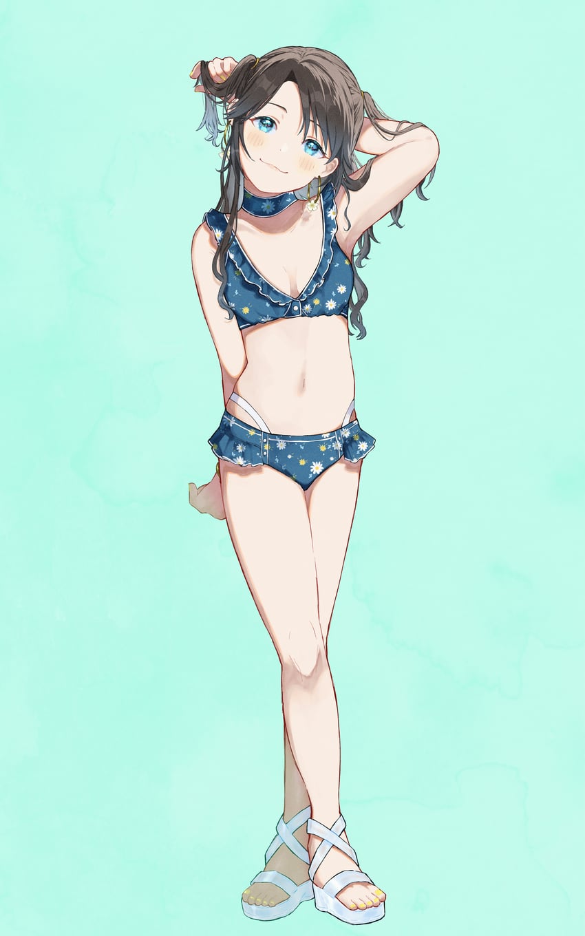 mitsumine yuika (idolmaster and 1 more) drawn by 965ma_mogumogu