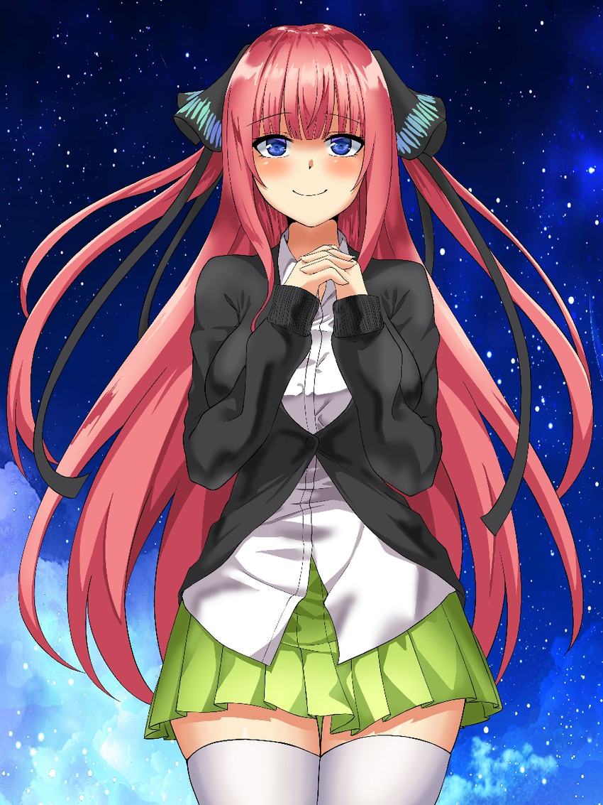 nakano nino (go-toubun no hanayome) drawn by hoppo_(waht_b)