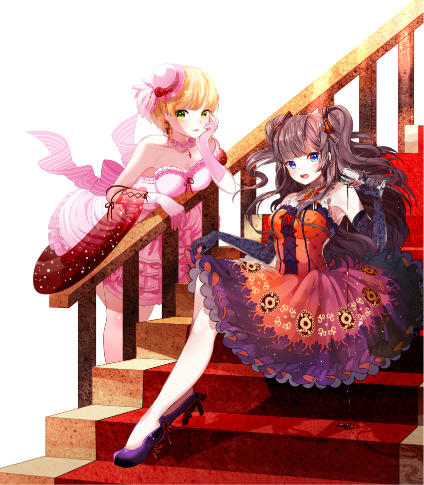 ichinose shiki and miyamoto frederica (idolmaster and 2 more) drawn by lepoule