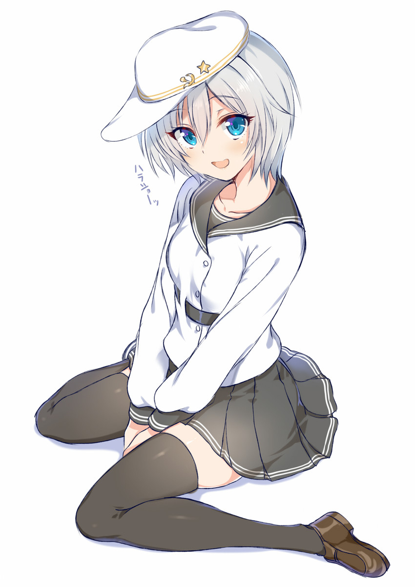 hibiki, verniy, and anastasia (kantai collection and 2 more) drawn by aldehyde
