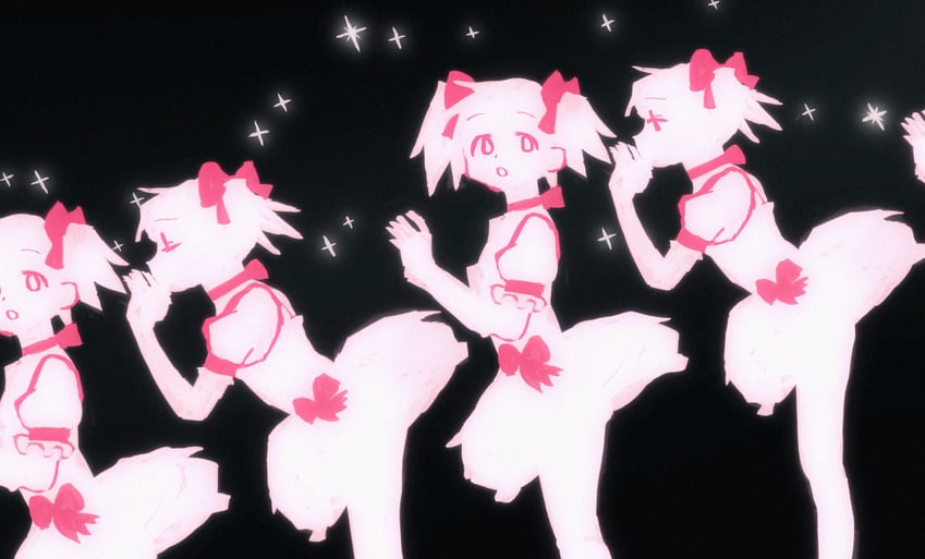 kaname madoka (mahou shoujo madoka magica) drawn by magi_katti