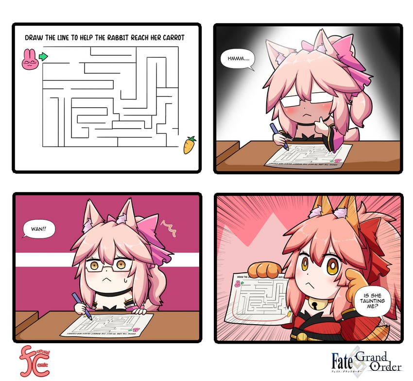 tamamo, tamamo cat, and koyanskaya (fate and 1 more) drawn by keita_naruzawa