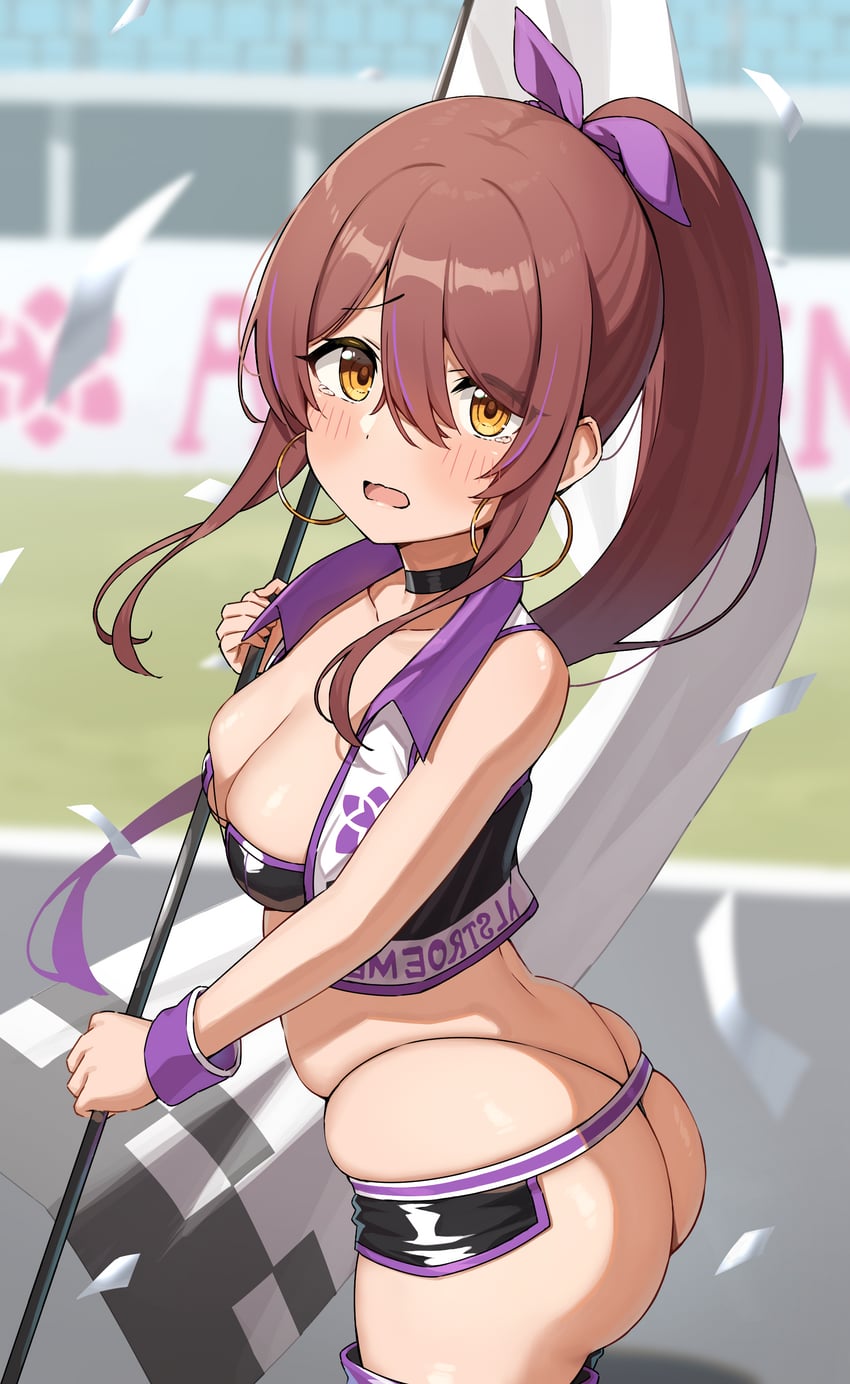 osaki tenka (idolmaster and 1 more) drawn by wanimaru
