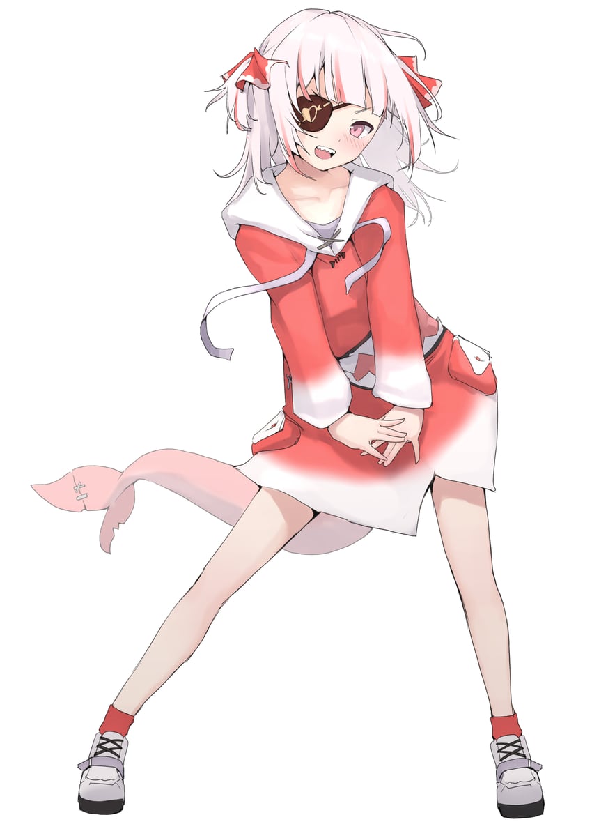 gawr gura (hololive and 2 more) drawn by mitsuru_(uramitsuru1206)