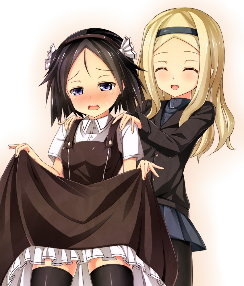 kanno naoe and aleksandra i. pokryshkin (world witches series and 1 more) drawn by kuragari