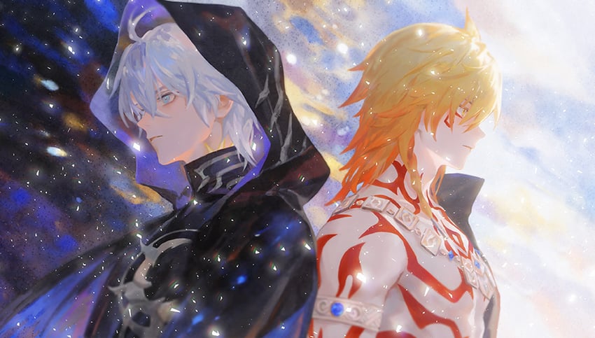 phainon and mydei (honkai and 1 more) drawn by limboooo