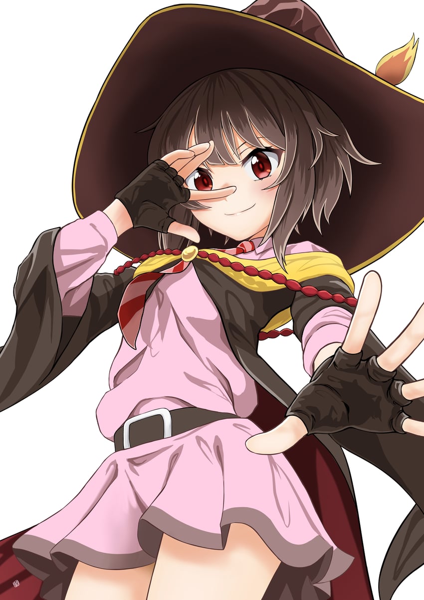 megumin (kono subarashii sekai ni shukufuku wo! and 1 more) drawn by nao_suke