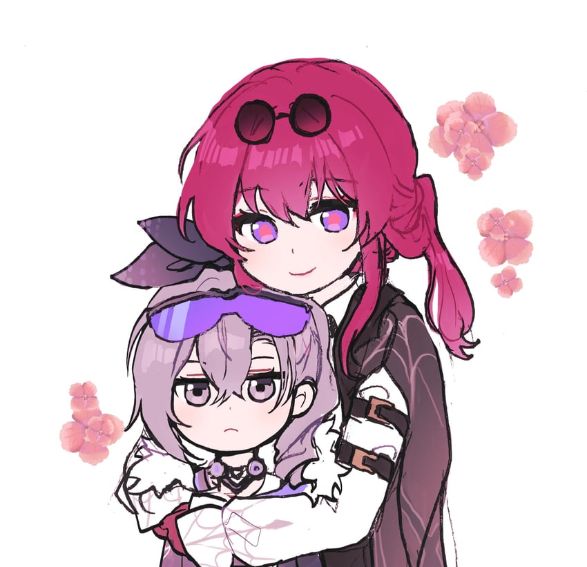 kafka and silver wolf (honkai and 1 more) drawn by 5rwpvc