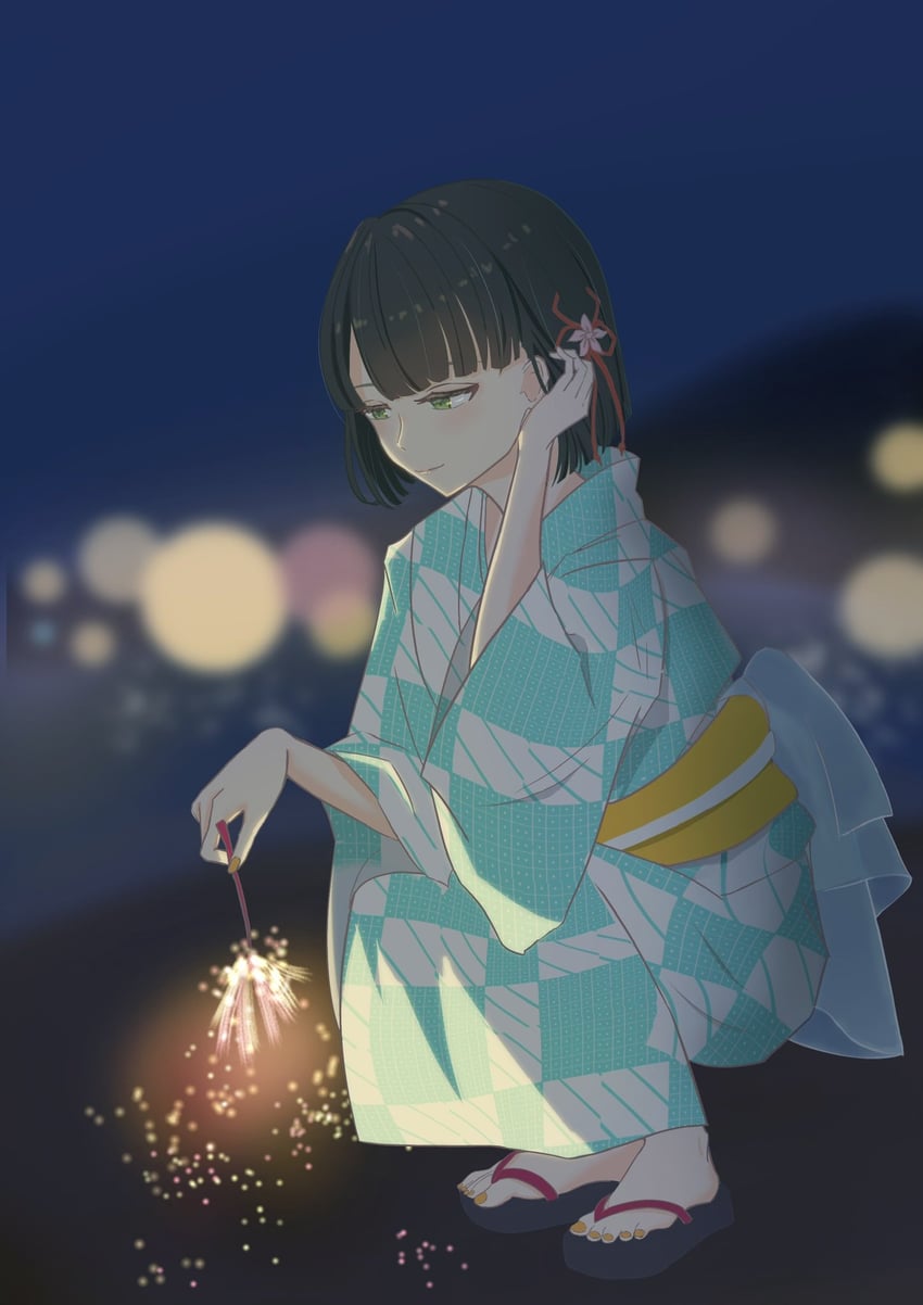 momose ginko (love live! and 1 more) drawn by caricariume