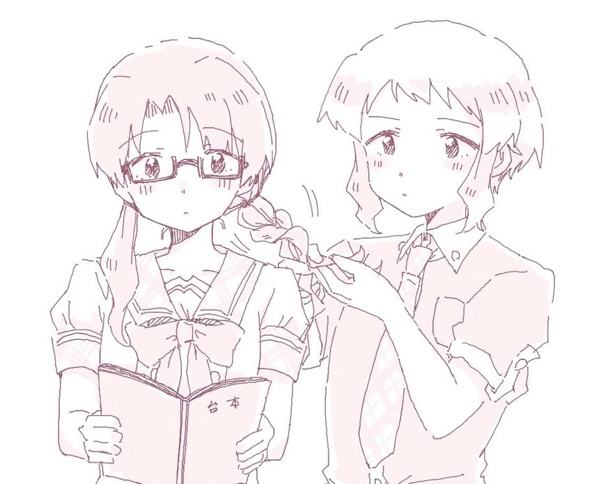 makabe mizuki and takayama sayoko (idolmaster and 1 more) drawn by ceppo3t7