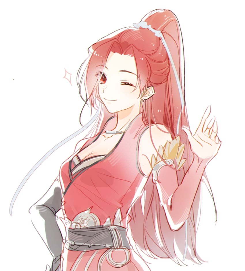 bi ting (xia lan) drawn by xia_lan_bi_ting_chao_hua