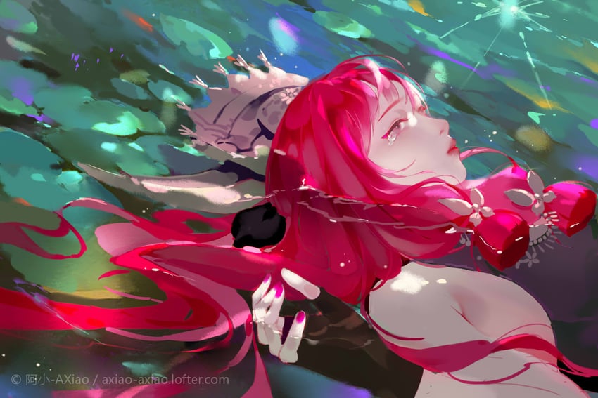 chi meng (hua jianghu zhi bei mo ting) drawn by ling_qi_gongzi