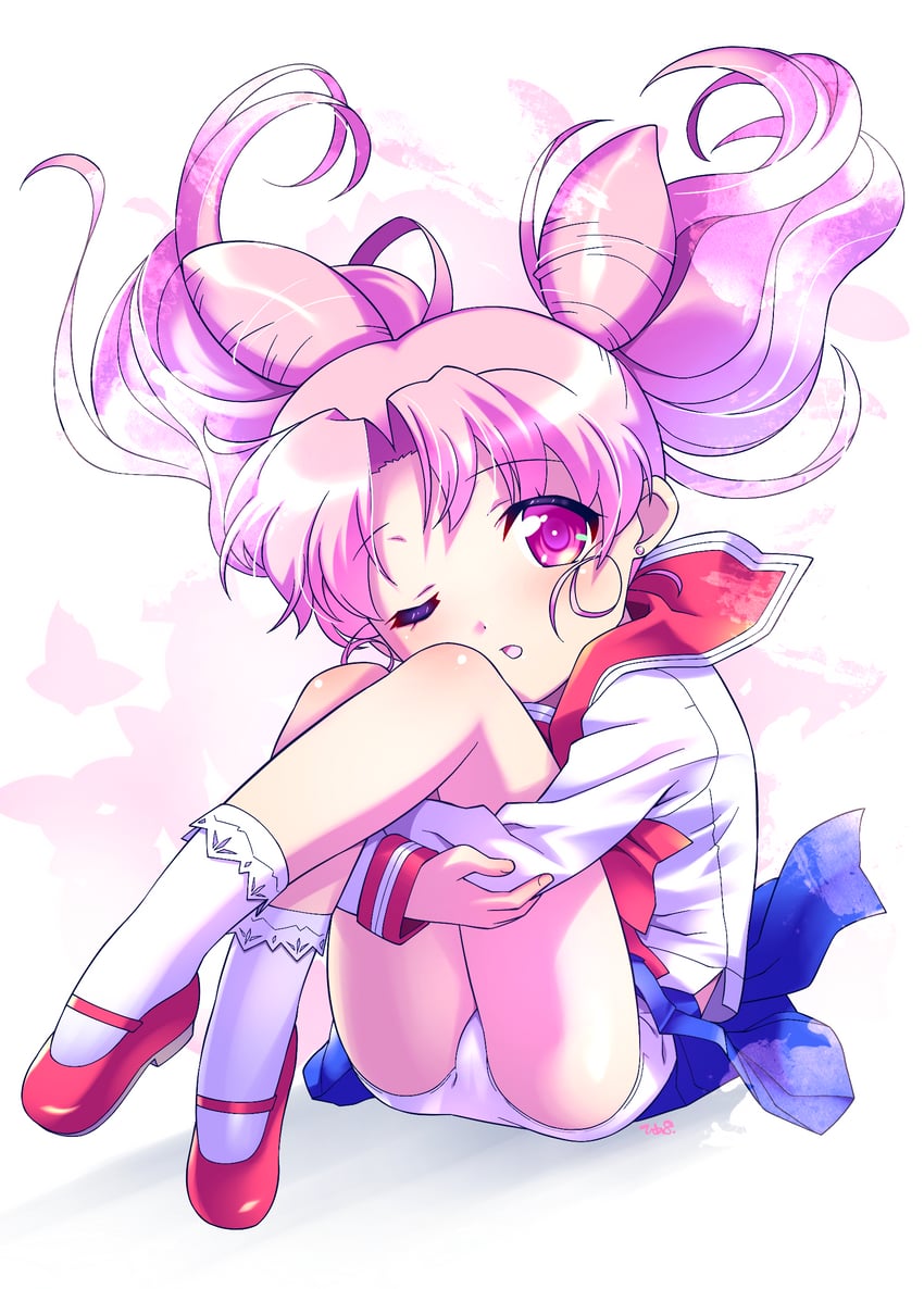 chibi usa (bishoujo senshi sailor moon) drawn by himehachi_(hime8manga)