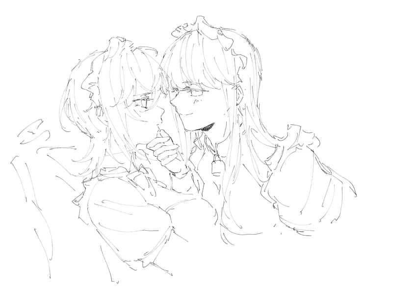taki fuuko and asahina yuni (kyou wa kanojo ga inai kara) drawn by haoxiangkan_nutong