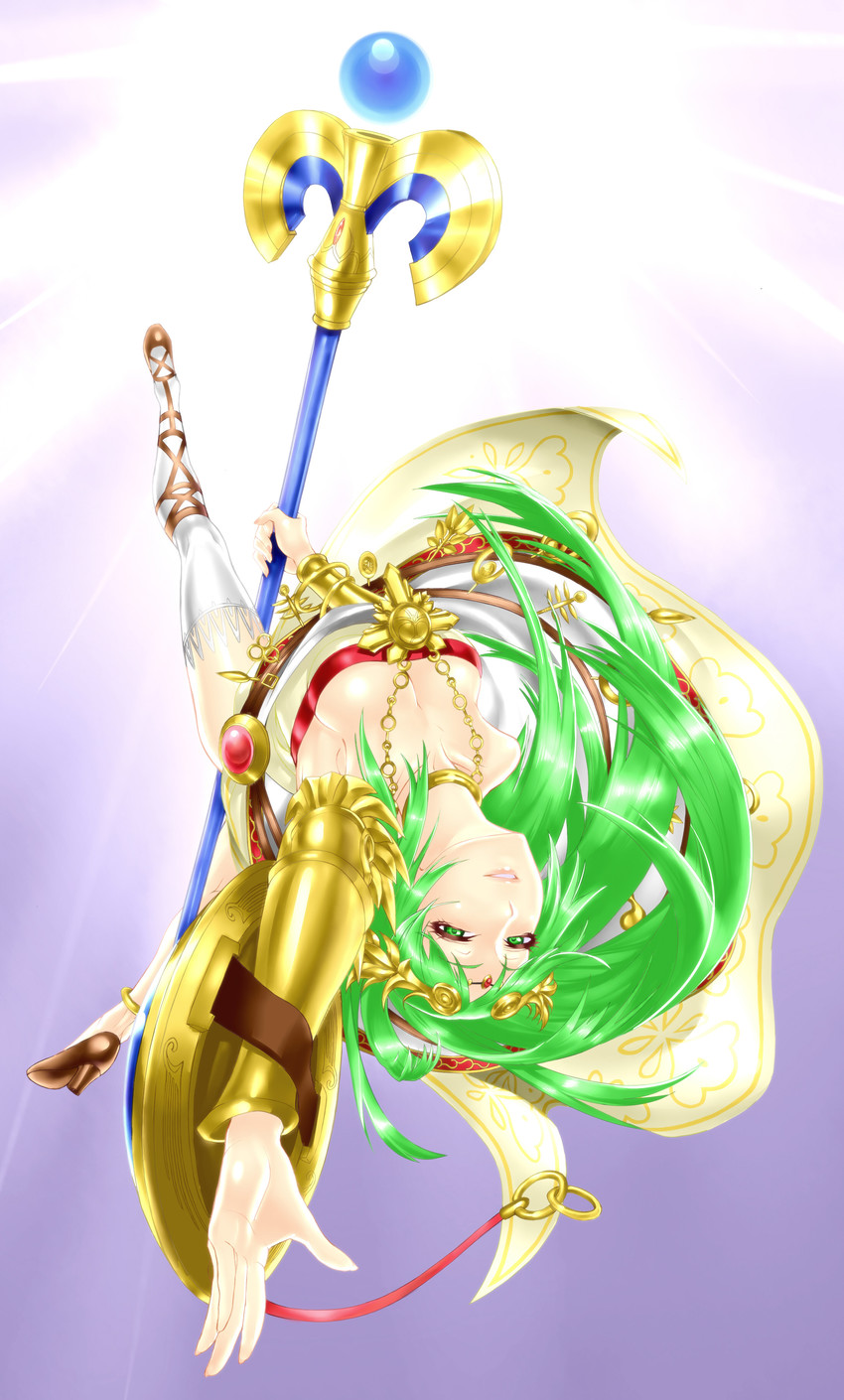 palutena (kid icarus and 1 more) drawn by hottiku