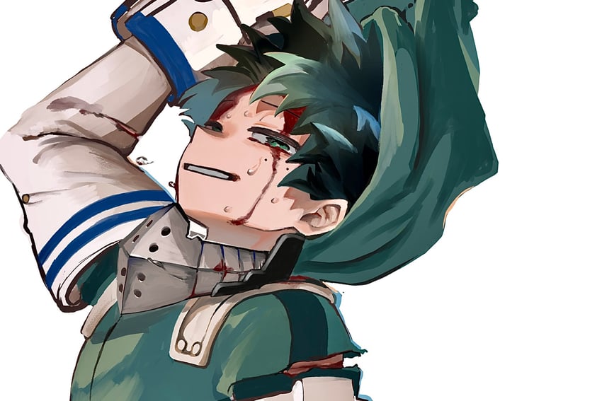 midoriya izuku (boku no hero academia) drawn by shimeji00