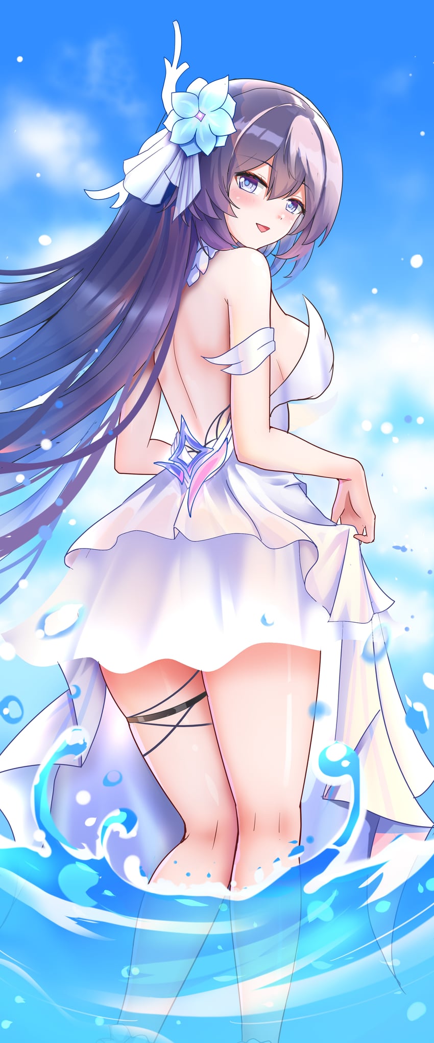 seele vollerei (honkai and 1 more) drawn by zhihe_box