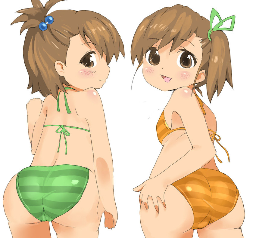 futami mami and futami ami (idolmaster and 1 more) drawn by puuyan