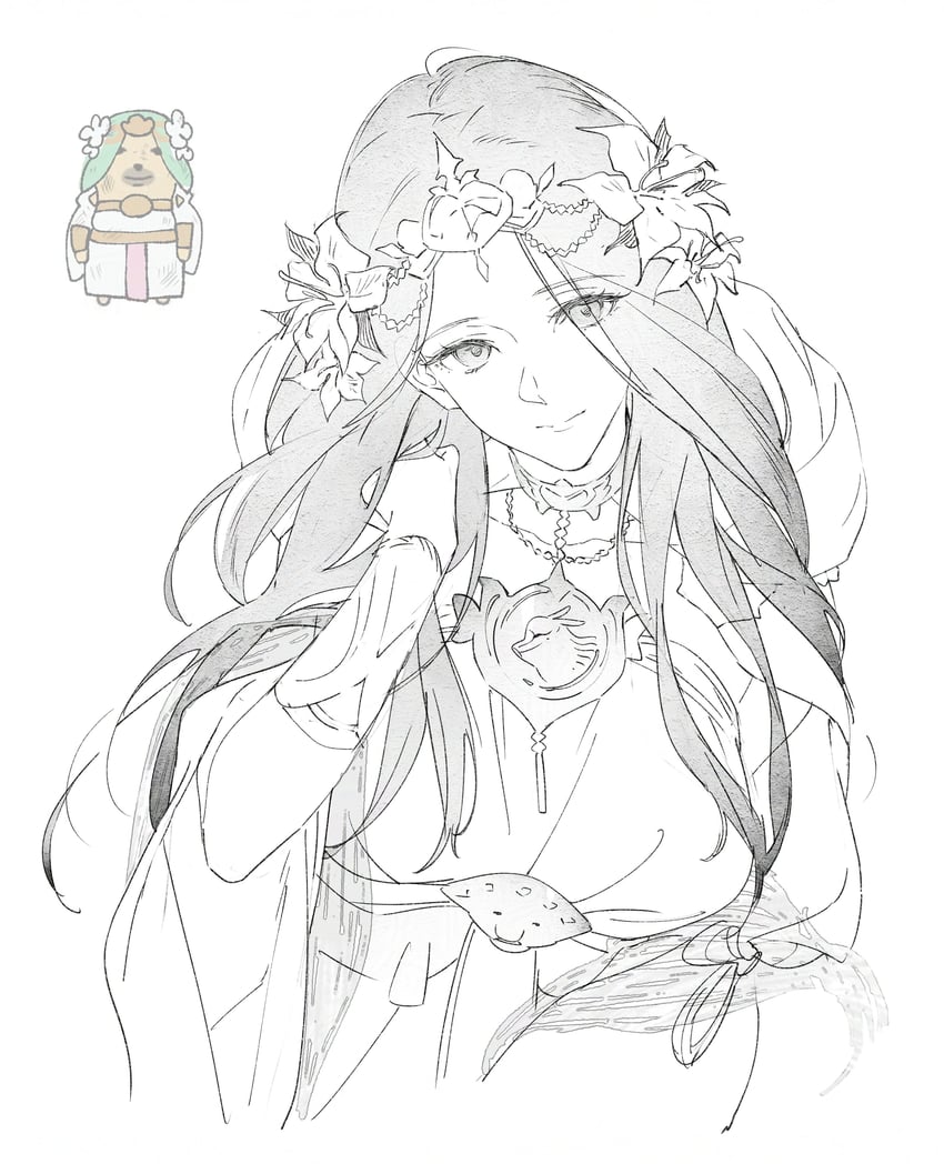 rhea (fire emblem and 2 more) drawn by 4ramhelp