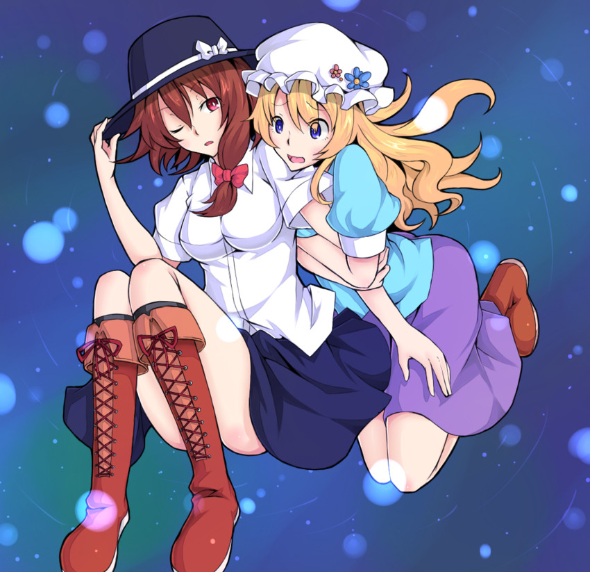 usami renko and maribel hearn (touhou and 1 more) drawn by ishimu
