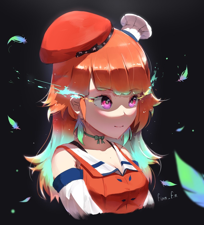 takanashi kiara (hololive and 1 more) drawn by fian_f.n