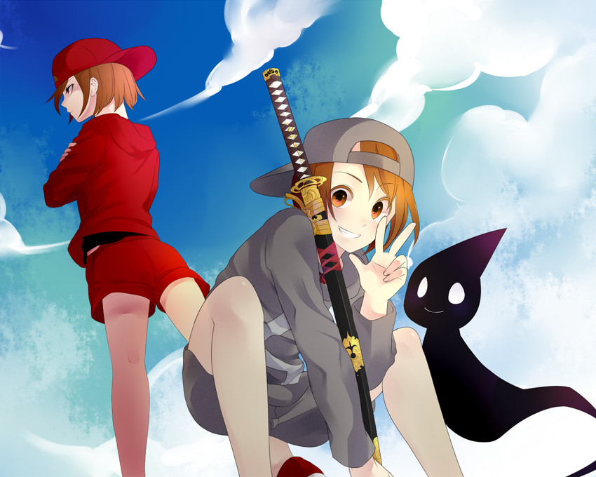 yongoh, kagerou, and dark yongoh (witoru) drawn by masato_hiro