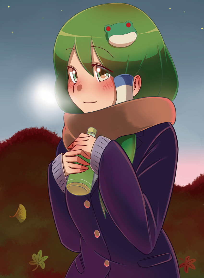 kochiya sanae (touhou) drawn by manjuu_teishoku