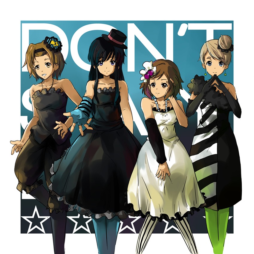 akiyama mio, hirasawa yui, tainaka ritsu, and kotobuki tsumugi (k-on!) drawn by zsq543