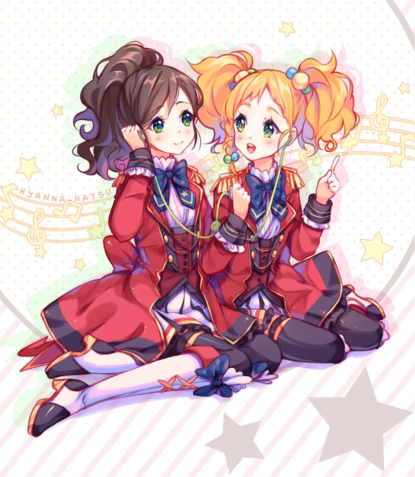 nikaido yuzu (original and 2 more) drawn by hyanna-natsu