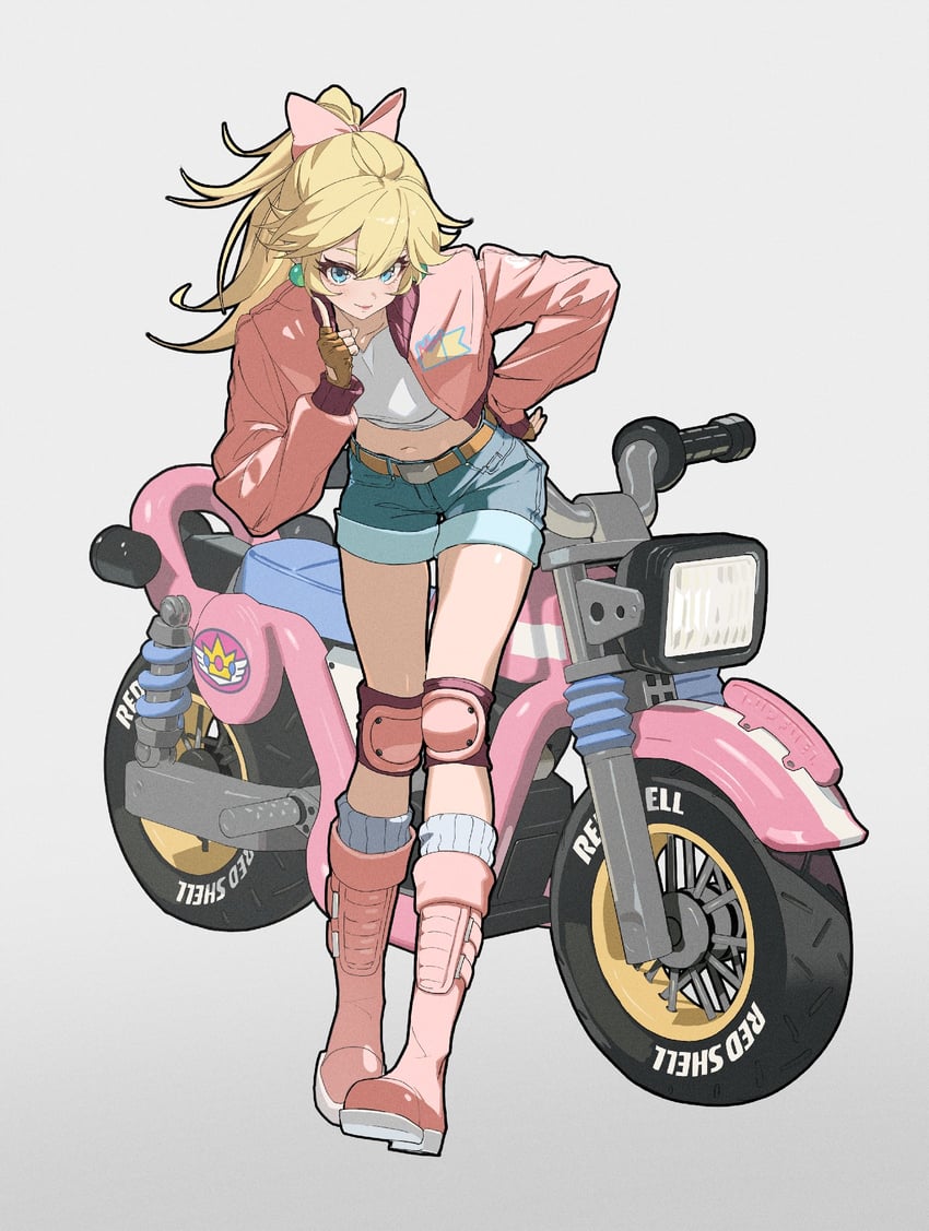 princess peach (mario and 2 more) drawn by daniel_deng