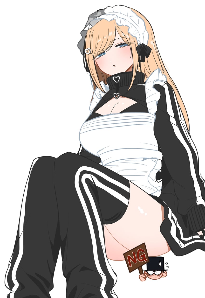 alice lendrott and bocchan (shinigami bocchan to kuro maid) drawn by inoue_koharu