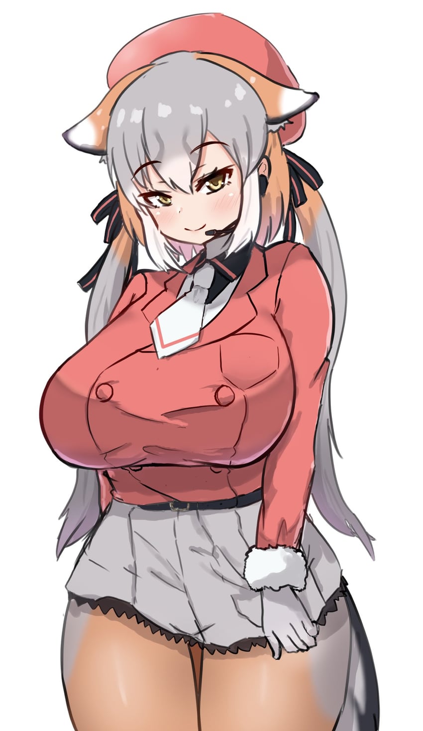 island fox (kemono friends and 1 more) drawn by akaisuto