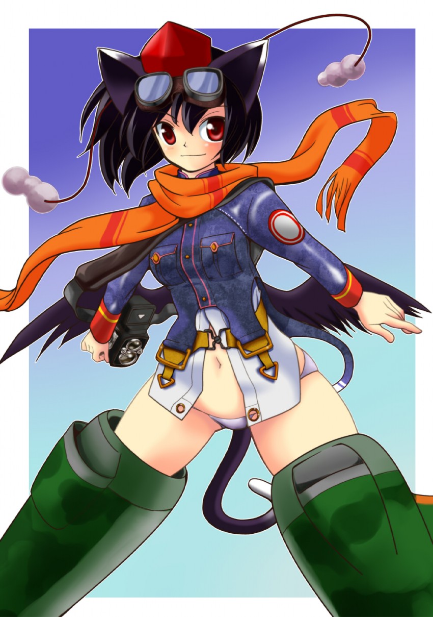 shameimaru aya (touhou and 1 more) drawn by nyanta