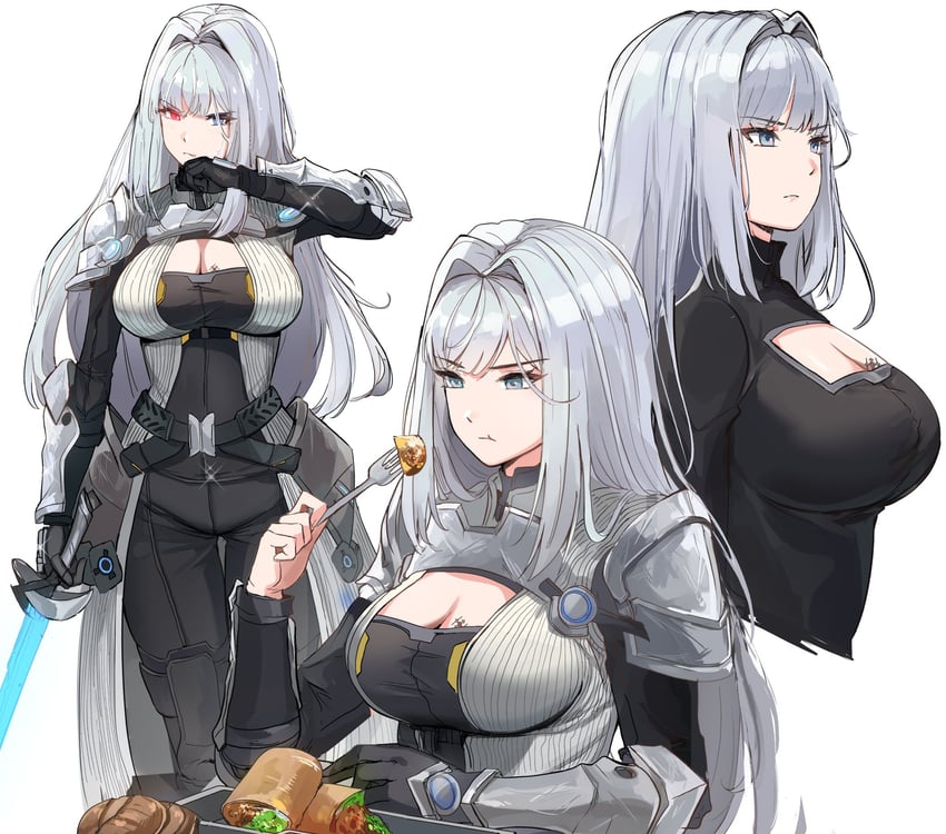 ethel (xenoblade chronicles and 1 more) drawn by ormille