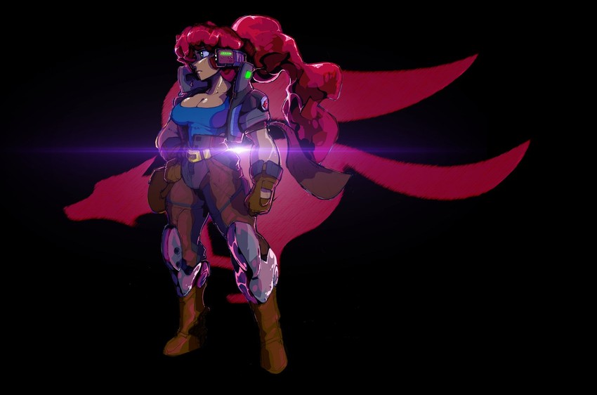 maria (star fox and 1 more) drawn by john_hanson