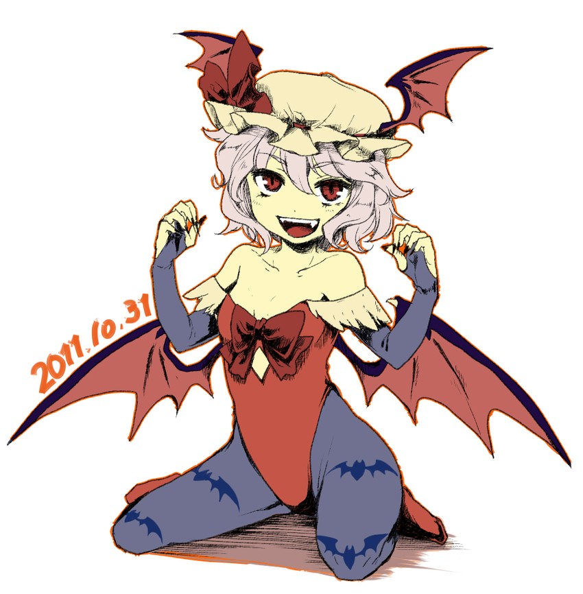 remilia scarlet and lilith (touhou and 1 more) drawn by yuki_(popopo)
