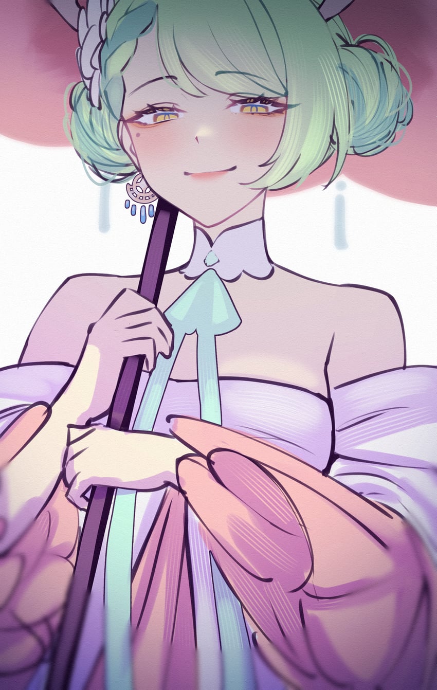 ceres fauna (hololive and 1 more) drawn by sher_(imnotsher)